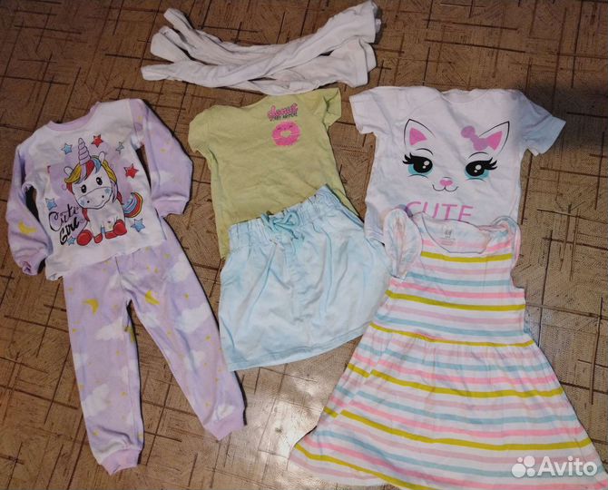 Продам вещи пакетом на девочку 98-104