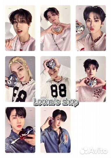 Неоф карты stray kids maxident