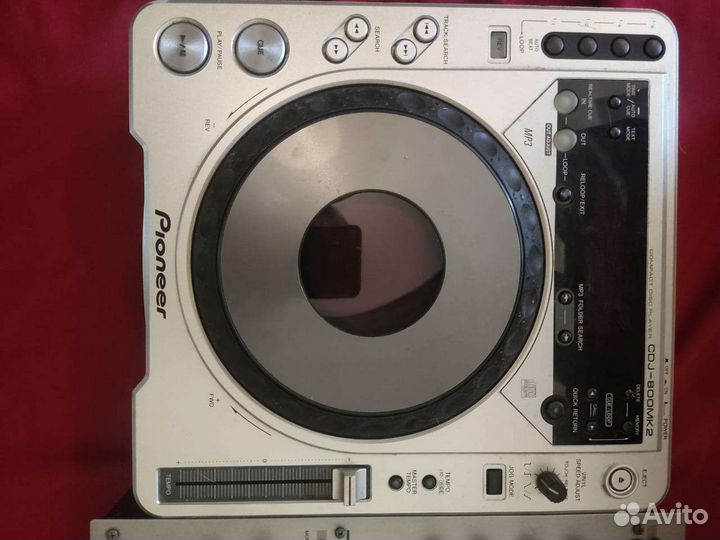 Pioneer DJM-600 и CDJ-800 mk2 микшер и 2 вертушки