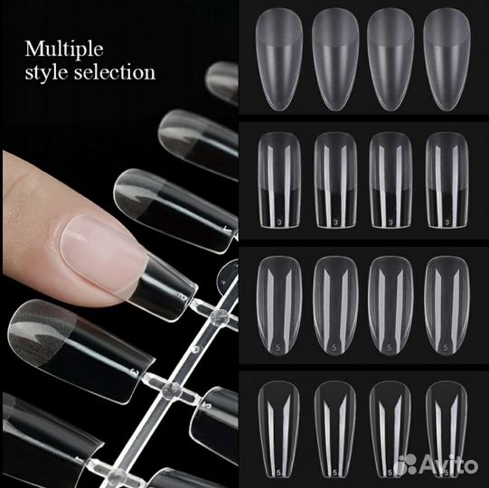 Гелевые типсы для наращивания