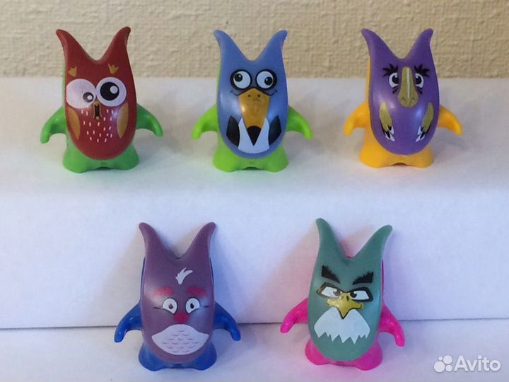 Киндер Джой Crazy Friends Птички, меняющие цвет