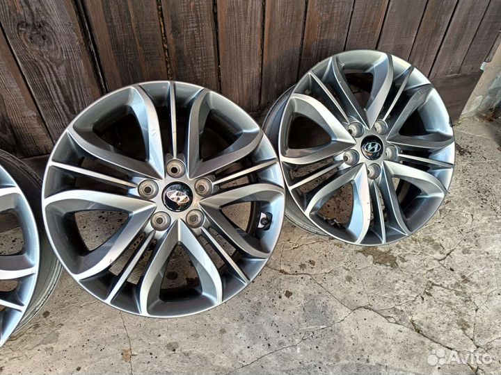 Литые диски 17 Hyundai (Оригинал)