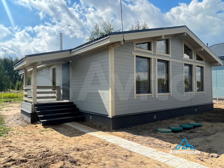 Дом 121 м² на участке 8 сот.