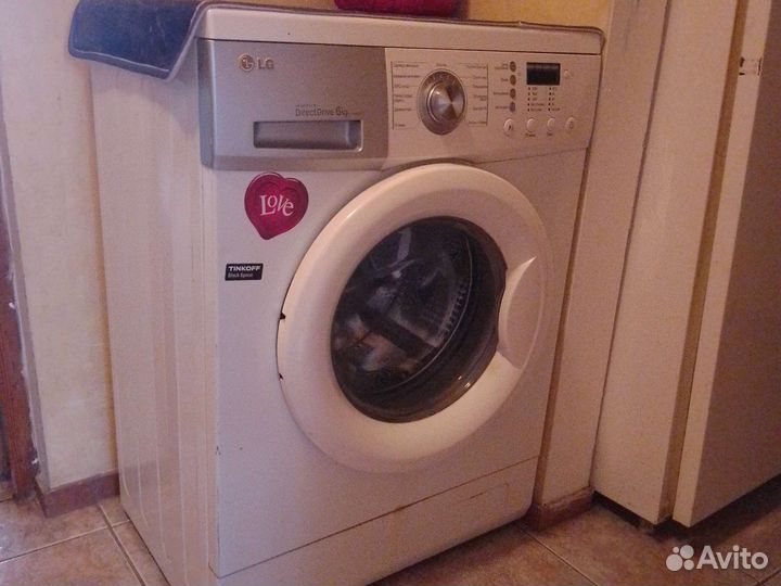Стиральная машина бу lg 6 кг