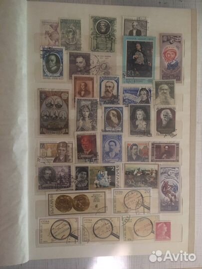 Альбом с почтовыми марками