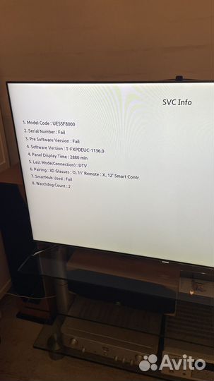 Телевизор Samsung UE55F8000