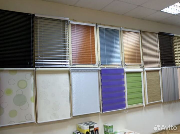 Жалюзи и рулонные шторы