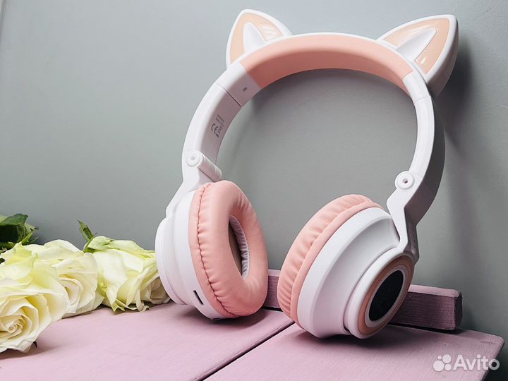 Беспроводные наушники с ушками