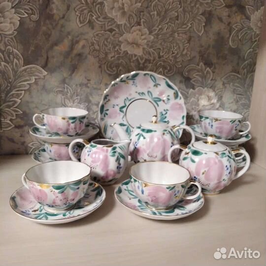 Сервиз чайный Тюльпаны Л.И.Григорьева