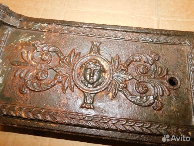 Антикварная, красивая печная-топочная дверца ри в