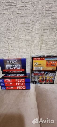 Аудио кассеты новые tdk