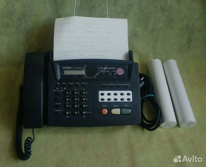 Факс Brother Fax 525 DT