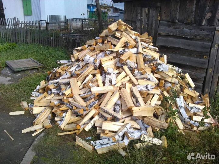 Дрова колотые