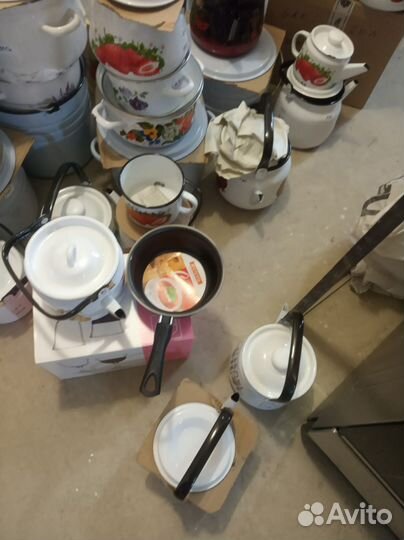 Эмалированная посуда. Ассортимент