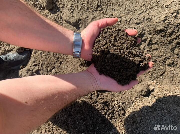Грунтовая смесь: перегной+грунт+торф в мешках (25