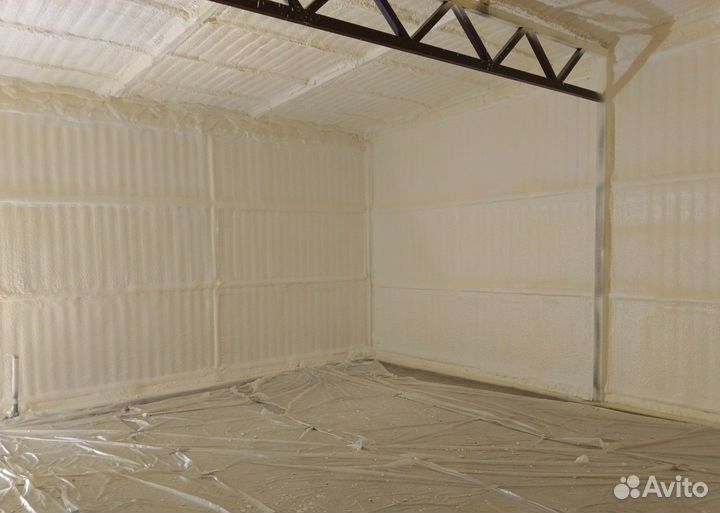 Утеплитель пенополиуретан для складов ангаров