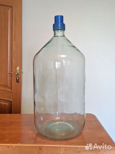 Бутылка стеклянная 20 литров