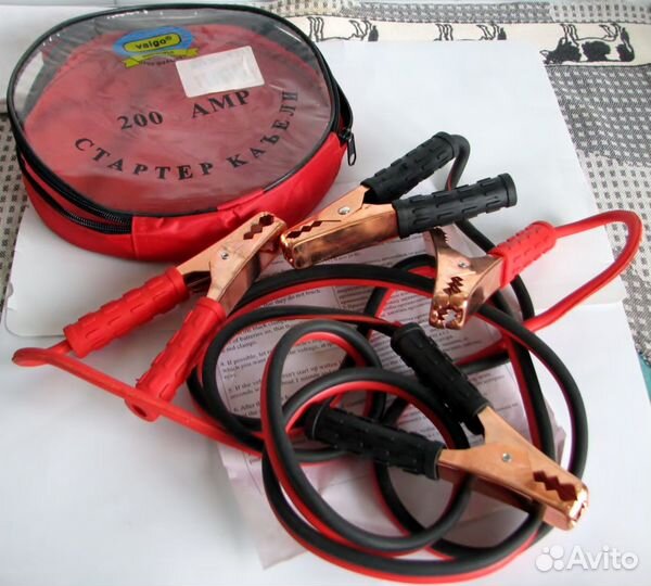 Стартер-кабель valgo 200 Ампер