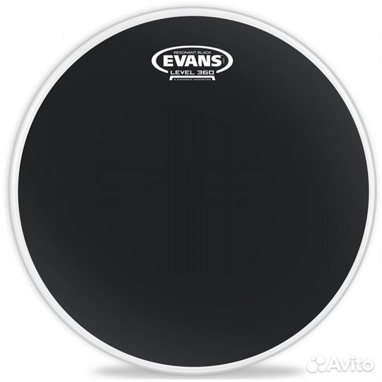 Evans TT16RBG Resonant Black