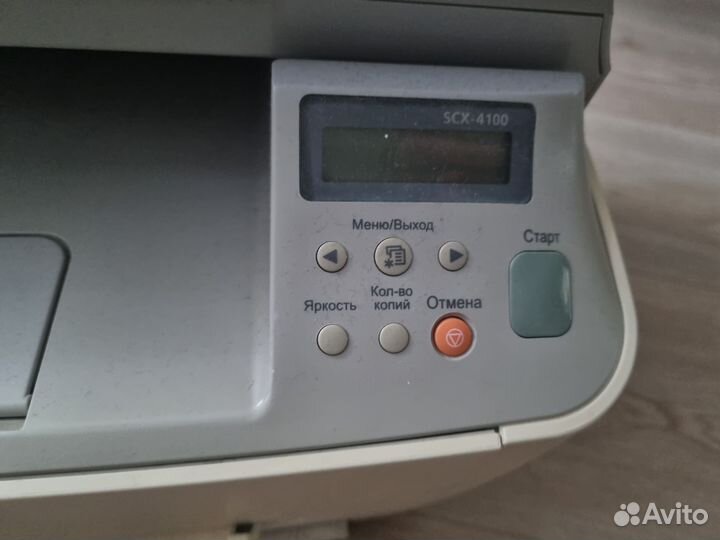 Принтер мфу лазерный samsung scx-4100 на запчасти