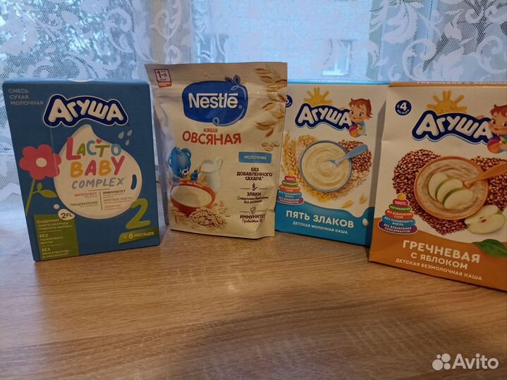 Смесь Агуша и каши (3шт)