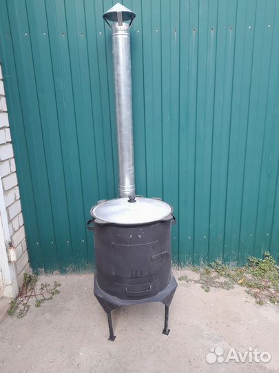 Печь под казан 16,22 литра с зольником