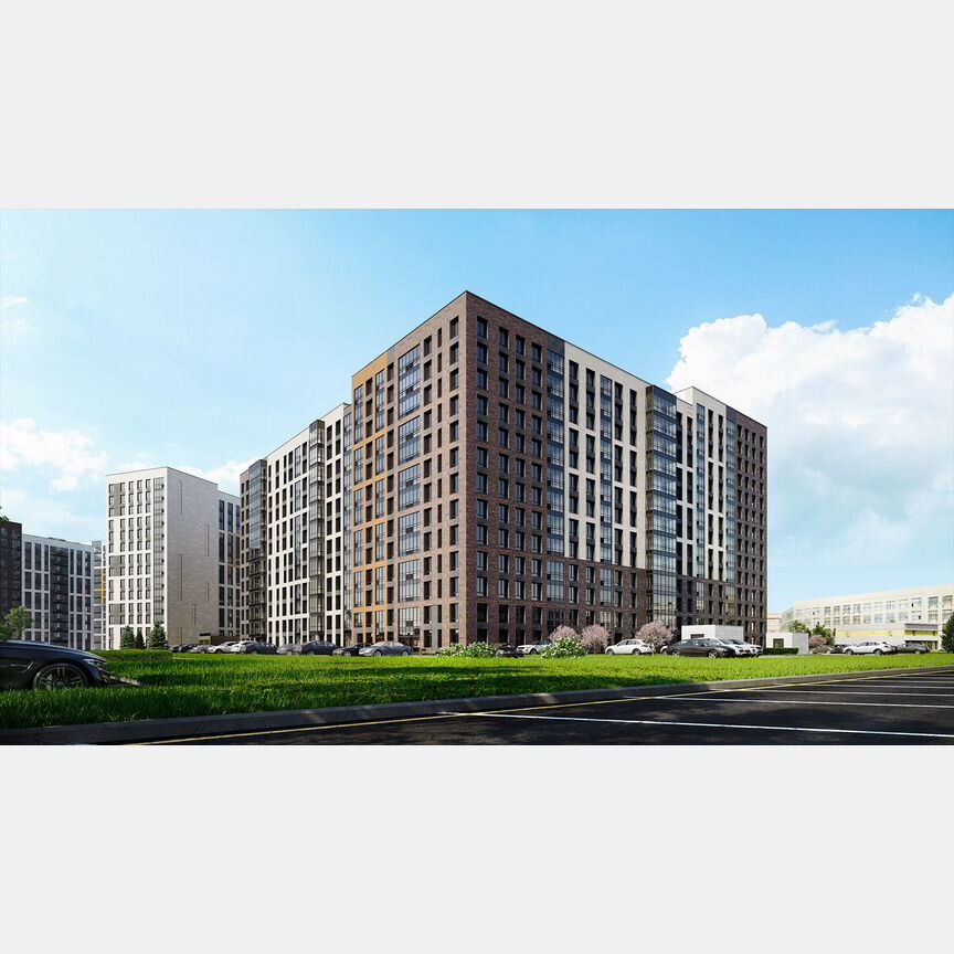 1-к. квартира, 39,7 м², 2/16 эт.