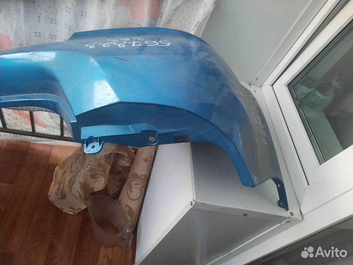 Бампер задний нисан тида кузов с11