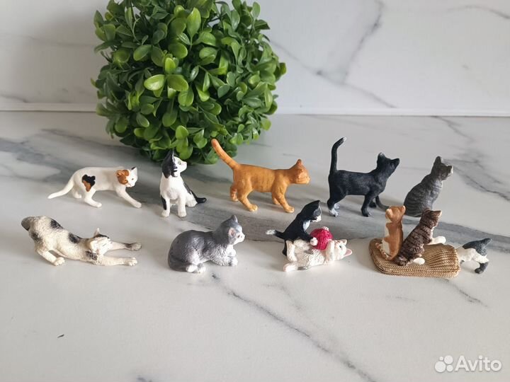 Фигурки Schleich кошки