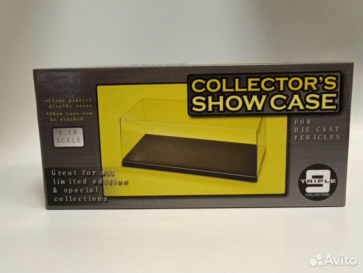 Бокс колпак витрина для моделей 1:18