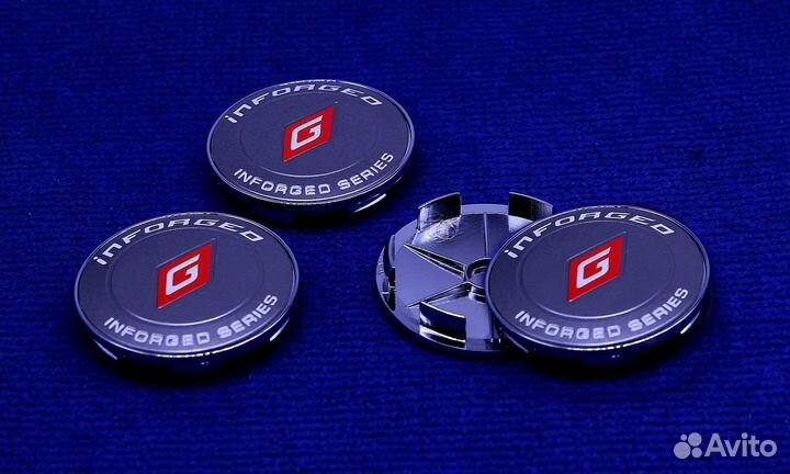 Комплект колпачков inforged 62,63,65,66,68,74 мм