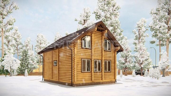 Дом 63 м² на участке 12 сот.