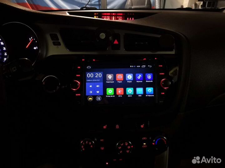 Android магнитола kia ceed jd