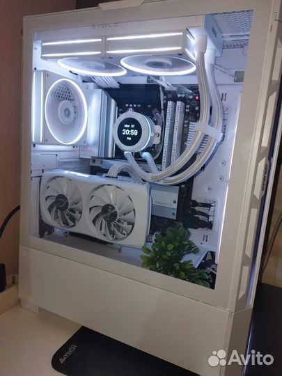 Корпусные вентиляторы ID-cooling 120 white argb