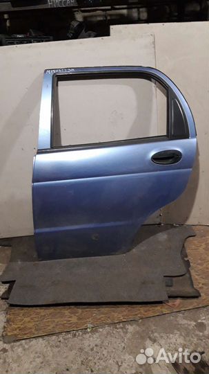 Дверь задняя левая Деу Матиз