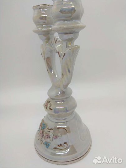 Подсвечник керамический