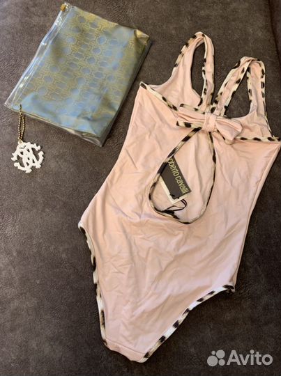 Купальник пляжная юбка Roberto Cavalli 4,6,8.10