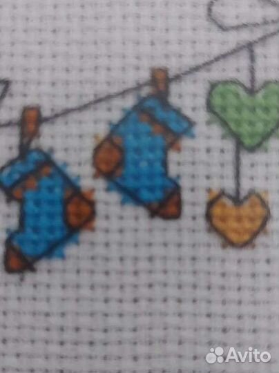 Метрика вышивка крестом