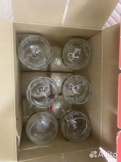 Хрустальные бокалы