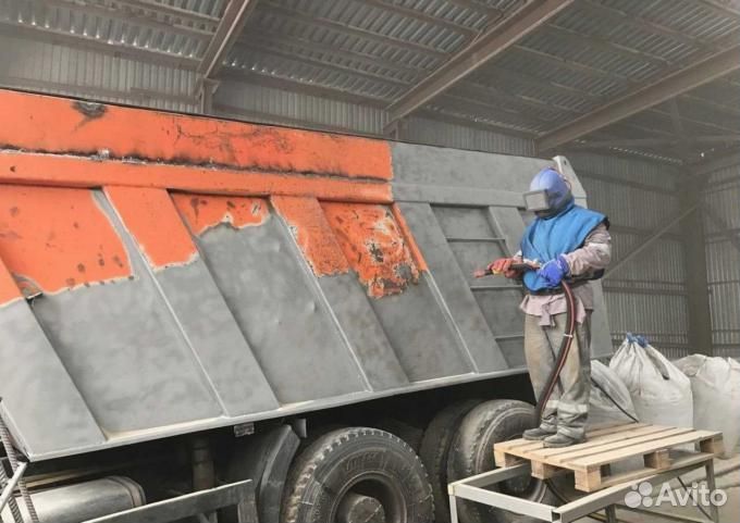 Пескоструйная очистка металла любых конструкций