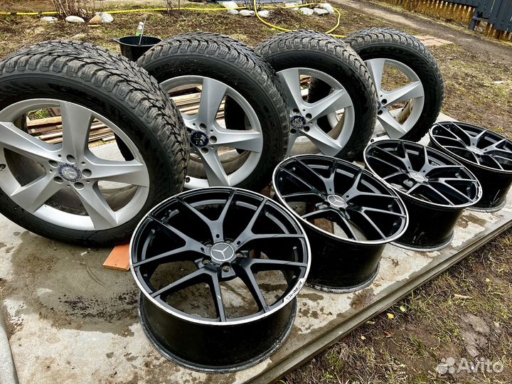 Зимние колеса в сборе Mercedes R19