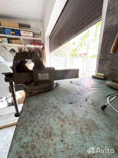 Тиски слесарные бу