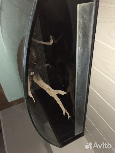 Аквариум 120л с декором