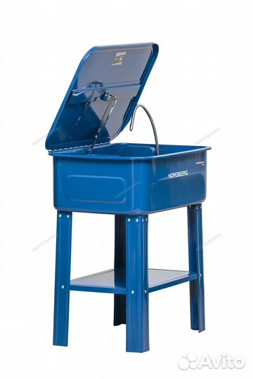 Установка для мойки деталей с электрическим насосо