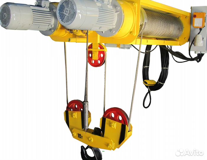 Надежные электрические канатные тали на складе