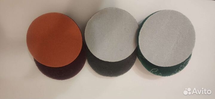 Комплект Губка шлифовальная абразивная на липучке