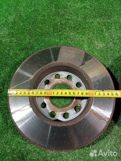 Диск тормозной (комплект) задний Volkswagen Golf 5