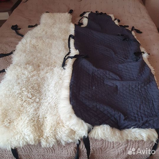 Меховые накидки на сидения натуральная овчина