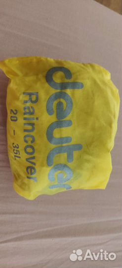 Чехол от дождя на рюкзак deuter