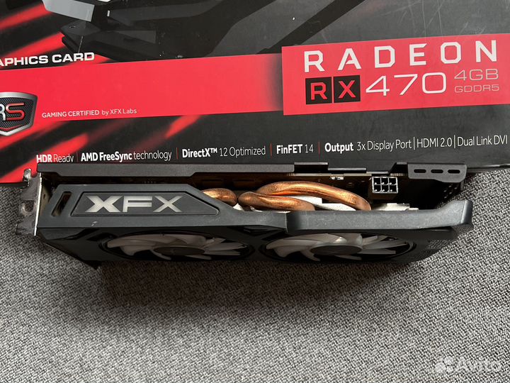 Видеокарта Radeon RX 470